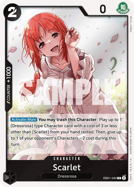 Image for Scarlet - One Piece Card Game