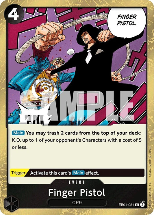Image for Finger Pistol - One Piece Card Game