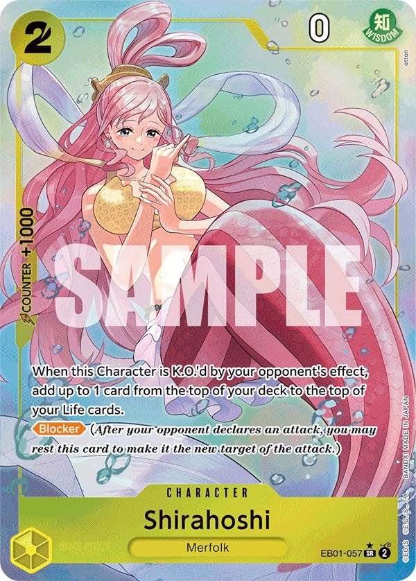 Image for Shirahoshi (Alternate Art) - One Piece Card Game