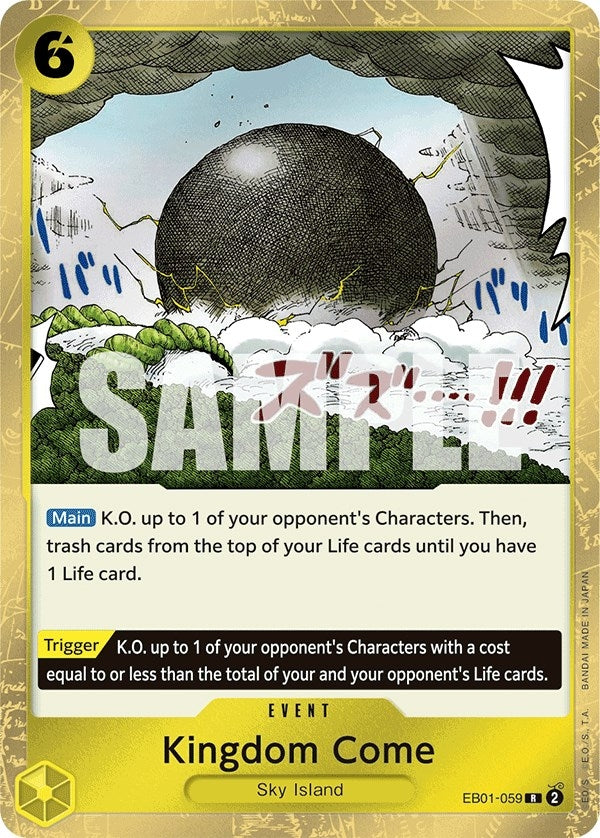Image for Kingdom Come - One Piece Card Game