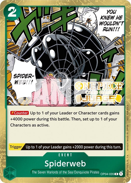 Image for Spiderweb (Judge Pack Vol. 3) - One Piece Card Game