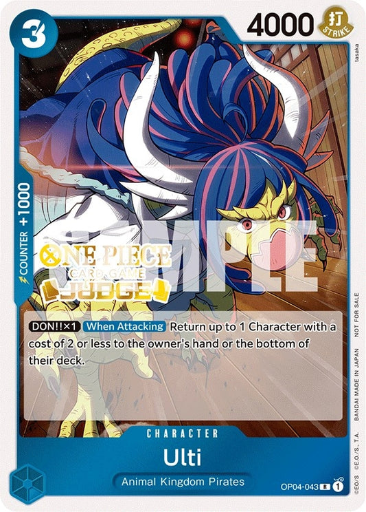 Image for Ulti (Judge Pack Vol. 3) - One Piece Card Game