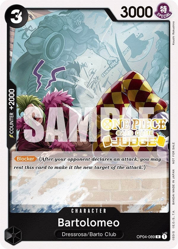 Image for Bartolomeo (Judge Pack Vol. 3) - One Piece Card Game