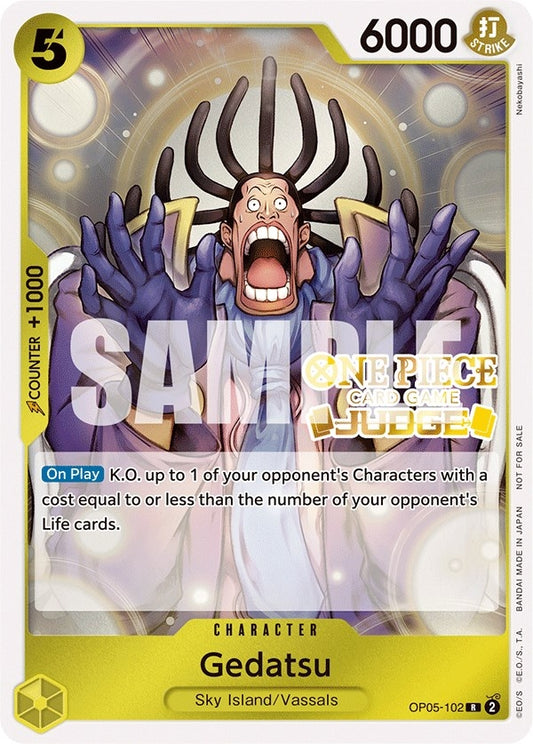 Image for Gedatsu (Judge Pack Vol. 3) - One Piece Card Game