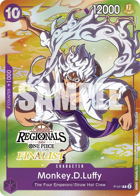 Image for Monkey.D.Luffy (041) (Online Regional 2024 Vol. 2) [Finalist] - One Piece Card Game