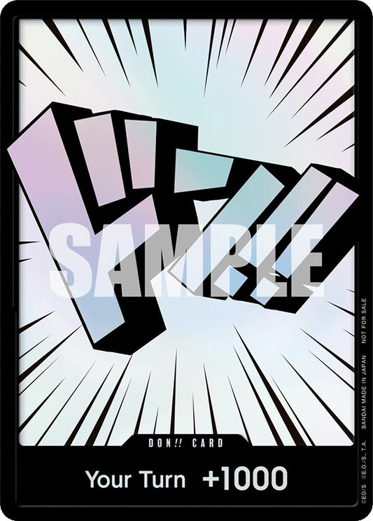 Image for DON!! Card (3D Text) - One Piece Card Game