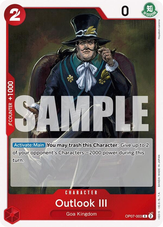 Image for Outlook III - One Piece Card Game