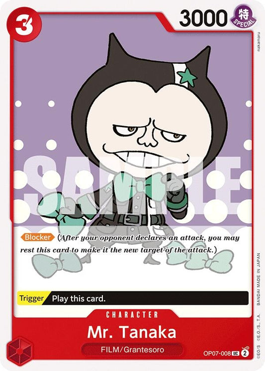 Image for Mr. Tanaka - One Piece Card Game