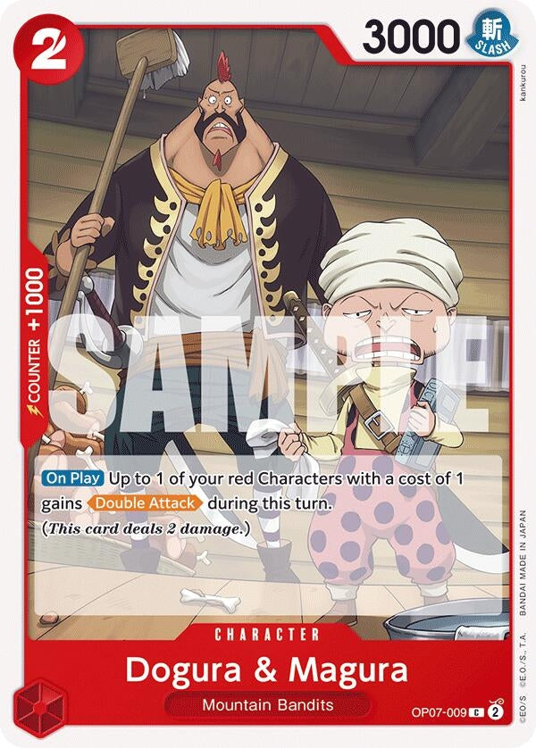 Image for Dogura & Magura - One Piece Card Game
