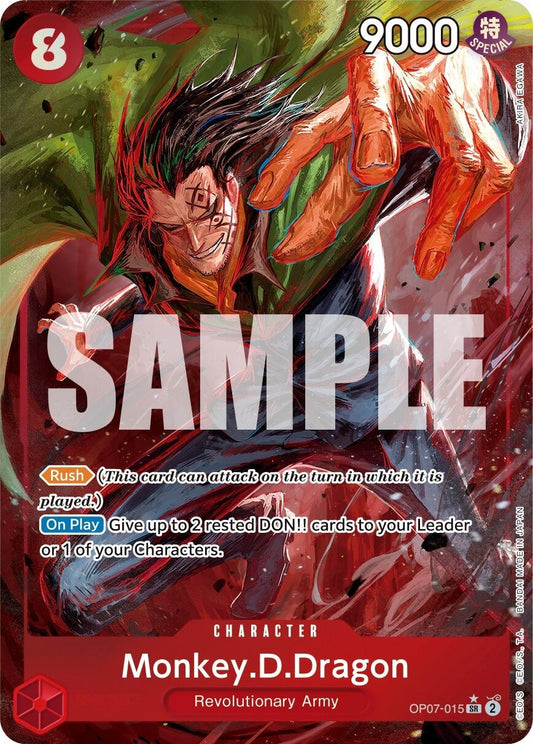 Image for Monkey.D.Dragon (015) (Parallel) - One Piece Card Game