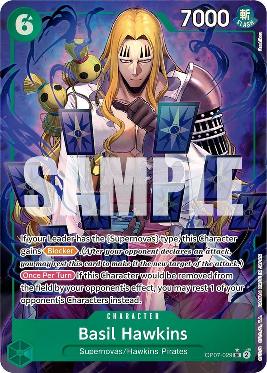 Image for Basil Hawkins (Parallel) - One Piece Card Game