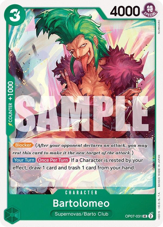Image for Bartolomeo - One Piece Card Game