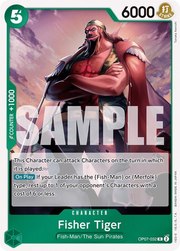 Image for Fisher Tiger - One Piece Card Game