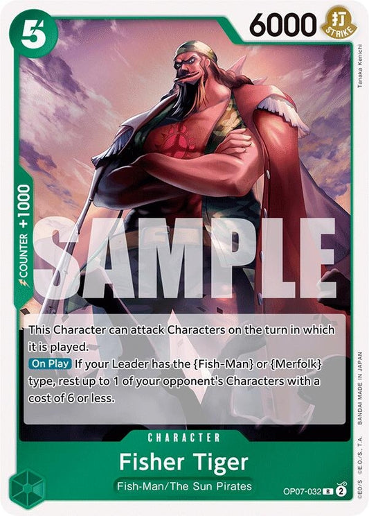 Image for Fisher Tiger - One Piece Card Game