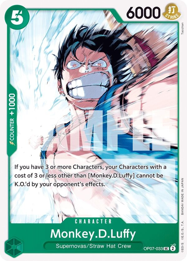 Image for Monkey.D.Luffy (033) - One Piece Card Game