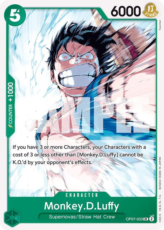 Image for Monkey.D.Luffy (033) - One Piece Card Game