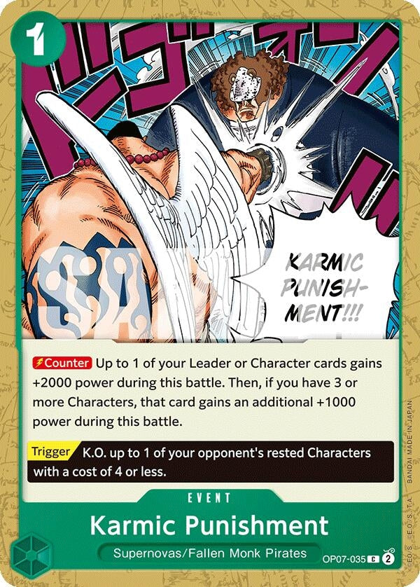 Image for Karmic Punishment - One Piece Card Game