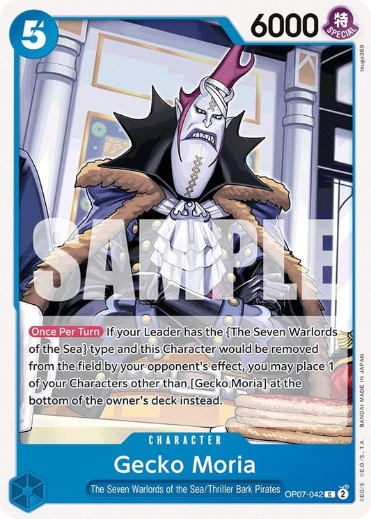 Image for Gecko Moria (042) - One Piece Card Game