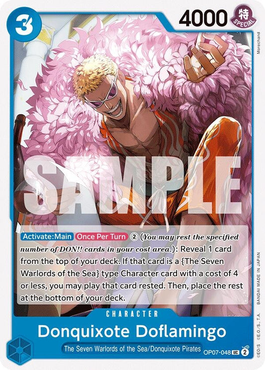 Image for Donquixote Doflamingo - One Piece Card Game