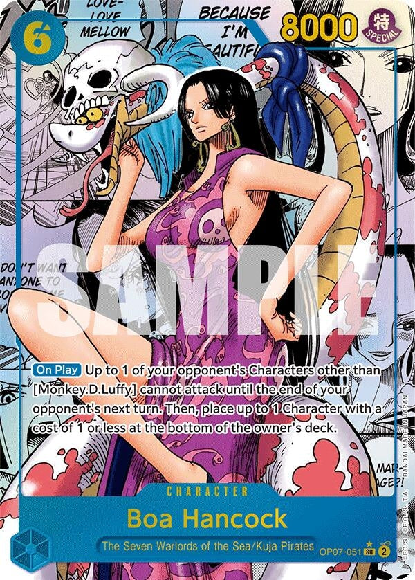 Image for Boa Hancock (051) (Parallel) (Manga) - One Piece Card Game