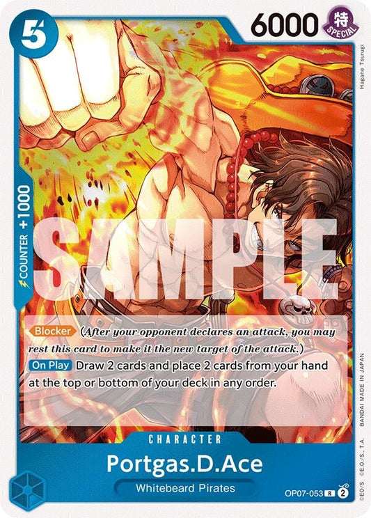 Image for Portgas.D.Ace (053) - One Piece Card Game