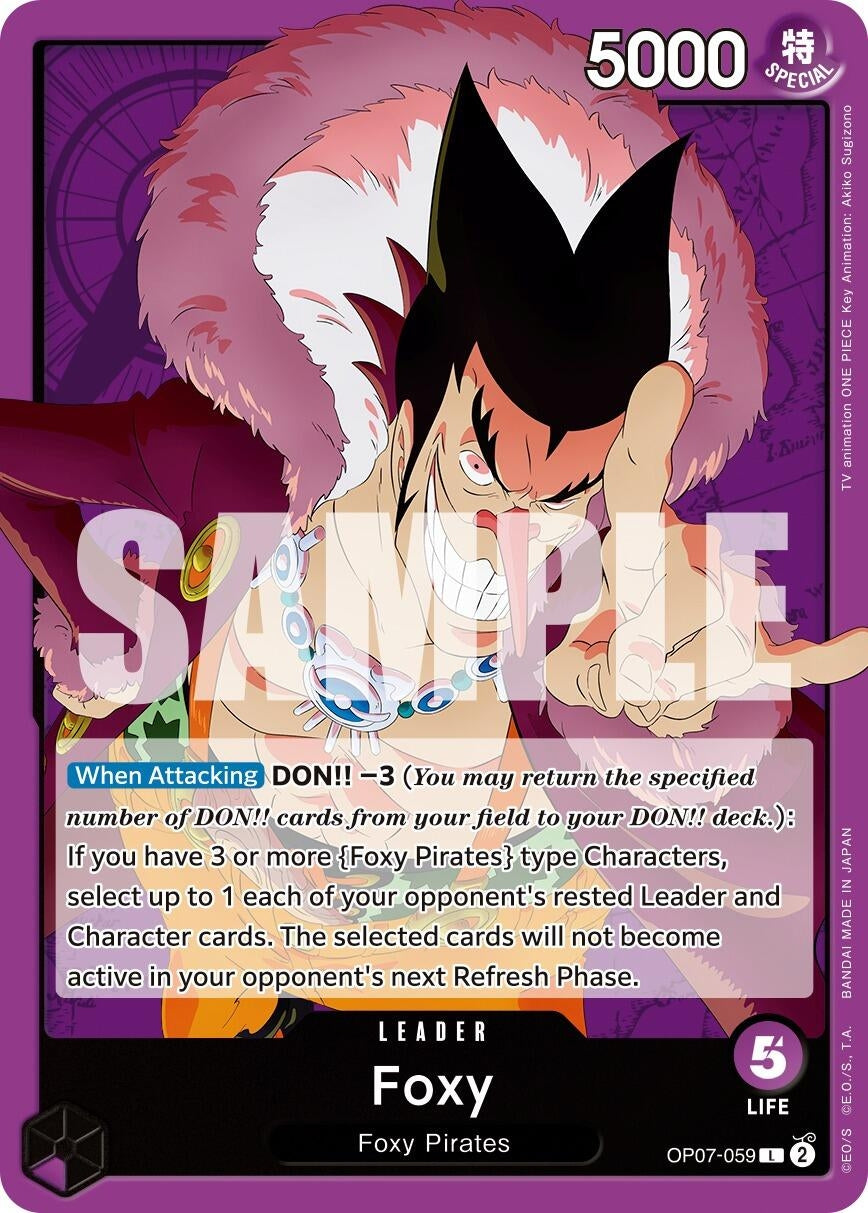 Image for Foxy (059) - One Piece Card Game