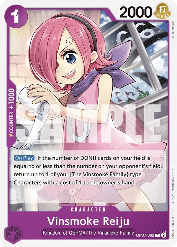 Image for Vinsmoke Reiju - One Piece Card Game