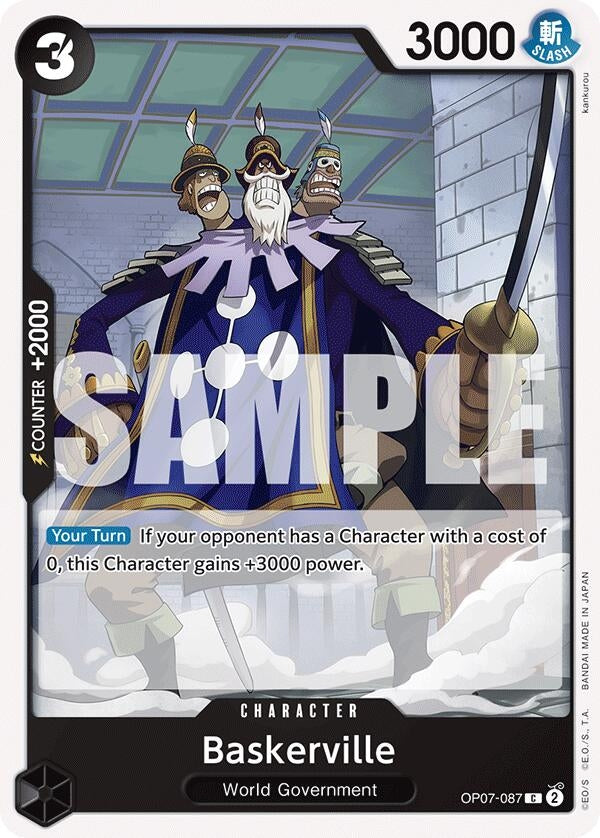 Image for Baskerville - One Piece Card Game