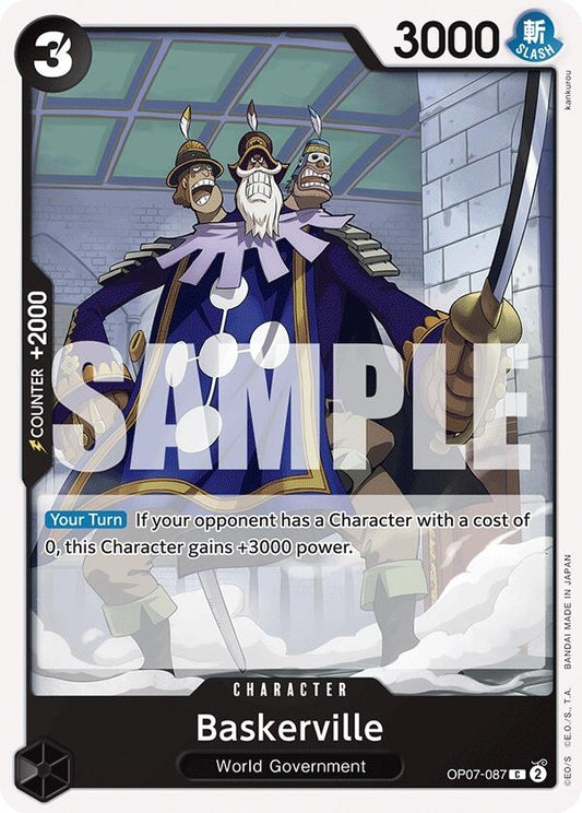 Image for Baskerville - One Piece Card Game