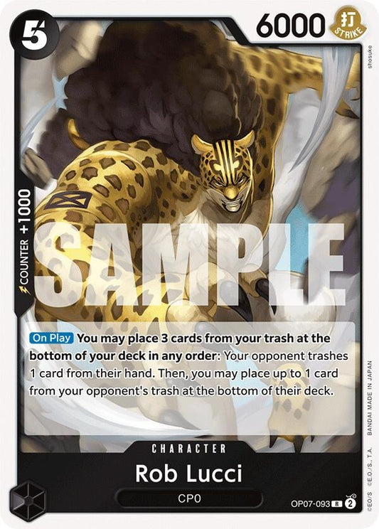 Image for Rob Lucci (093) - One Piece Card Game