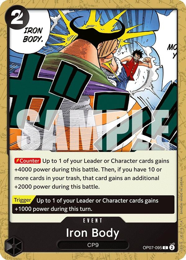 Image for Iron Body - One Piece Card Game