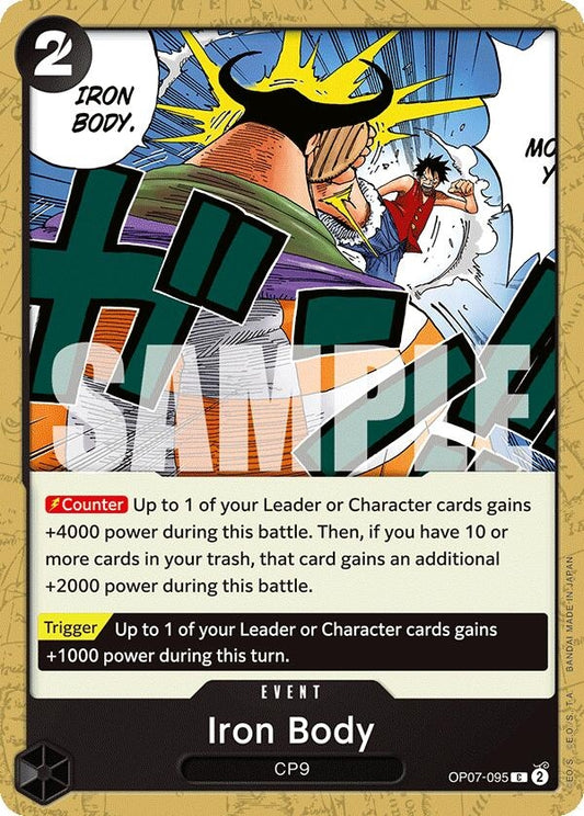 Image for Iron Body - One Piece Card Game