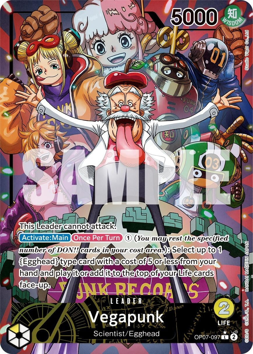 Image for Vegapunk (Parallel) - One Piece Card Game