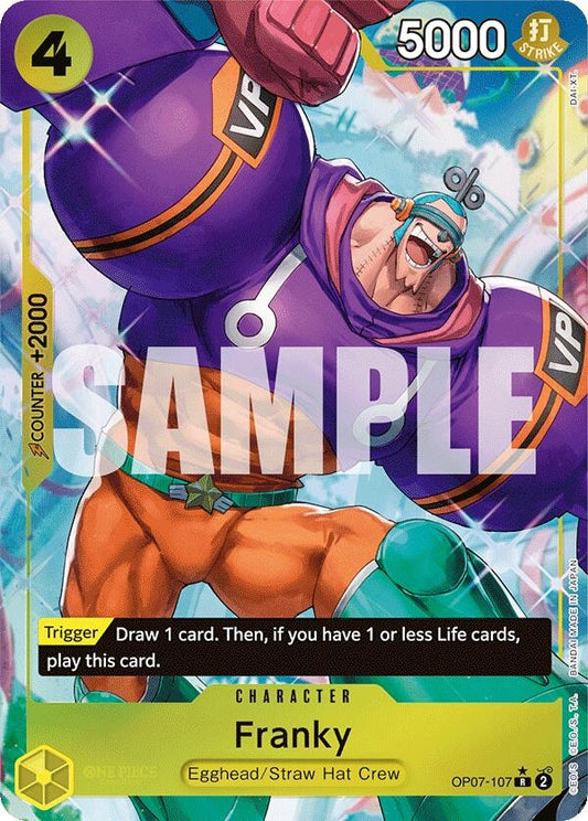 Image for Franky (Parallel) - One Piece Card Game