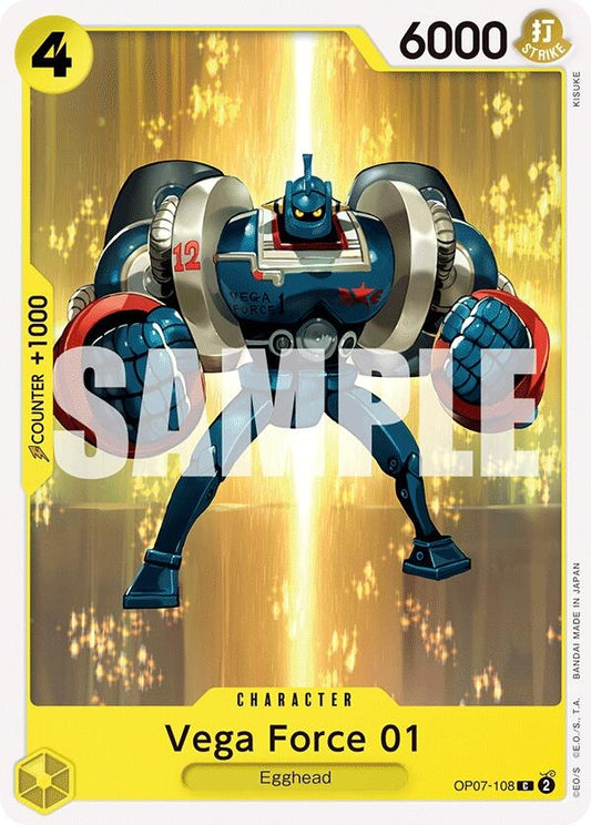 Image for Vega Force 01 - One Piece Card Game