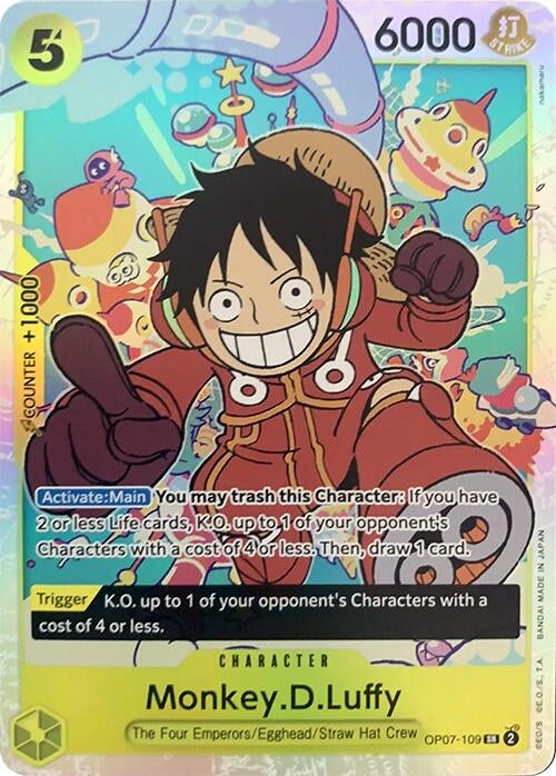 Image for Monkey.D.Luffy (109) - One Piece Card Game