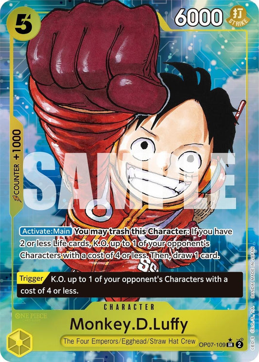 Image for Monkey.D.Luffy (109) (Parallel) - One Piece Card Game