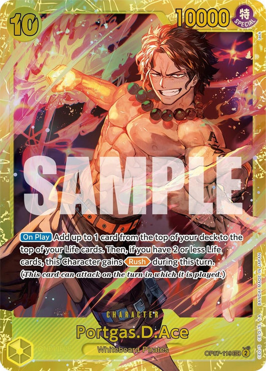 Image for Portgas.D.Ace (119) - One Piece Card Game