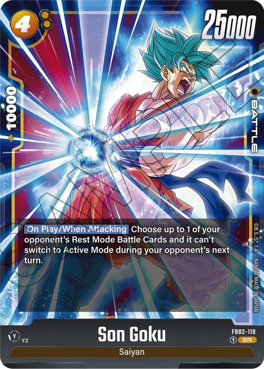 Image for Son Goku - FB02-119 - Dragon Ball Super: Fusion World