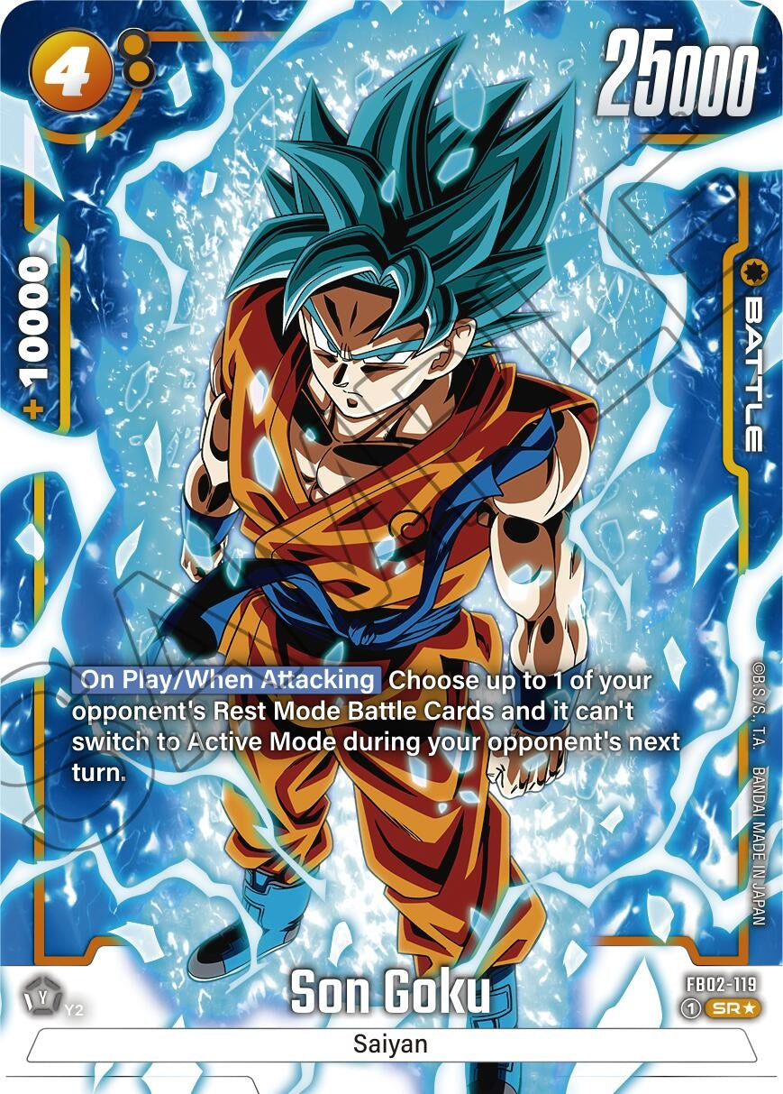 Image for Son Goku - FB02-119 (Alternate Art) - Dragon Ball Super: Fusion World