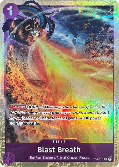 Image for Blast Breath (Premium Card Collection -Best Selection Vol. 1-) - One Piece Card Game