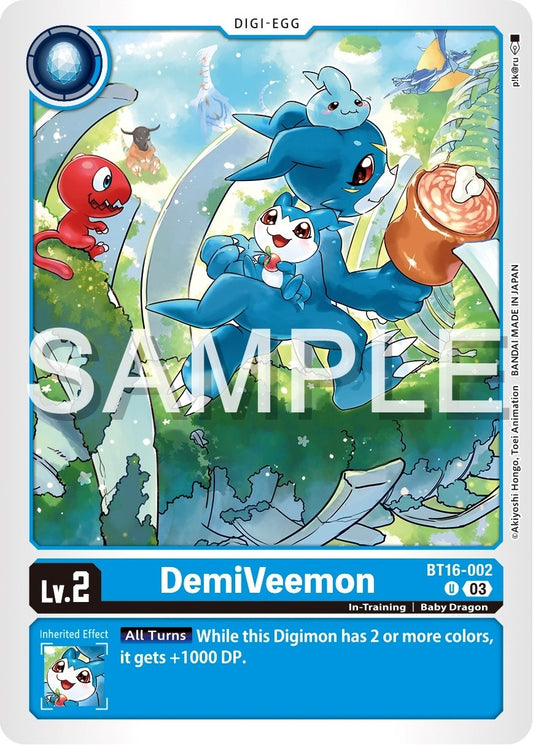 Image for DemiVeemon - Digimon Card Game