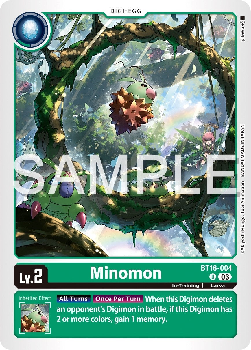 Image for Minomon - Digimon Card Game