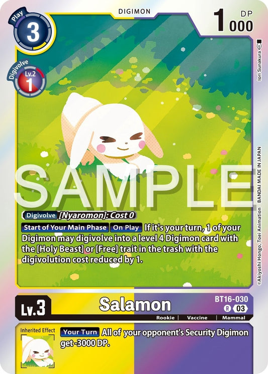 Image for Salamon - Digimon Card Game