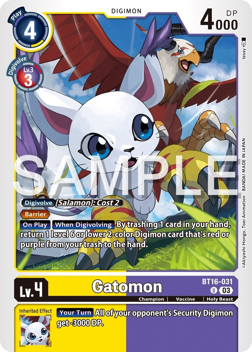 Image for Gatomon - Digimon Card Game
