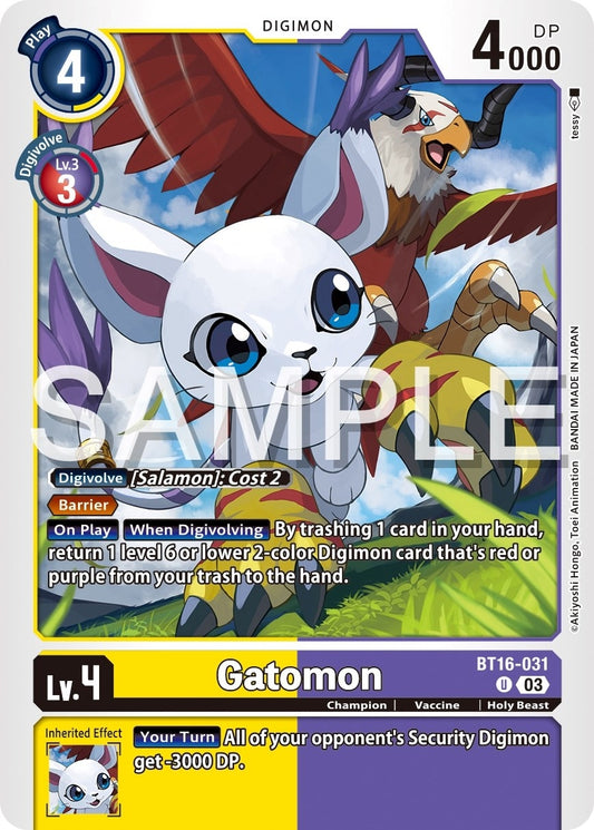 Image for Gatomon - Digimon Card Game