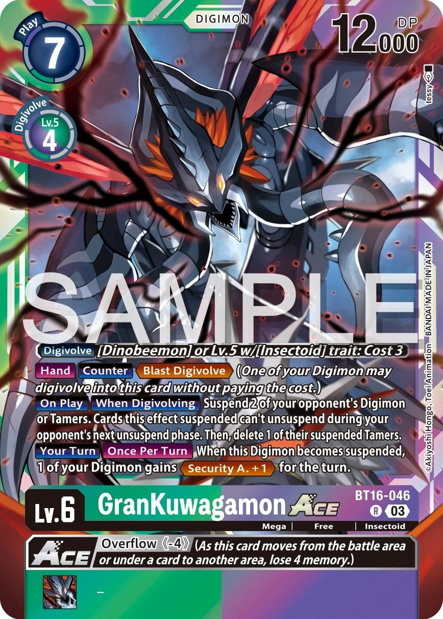 Image for GranKuwagamon ACE - Digimon Card Game