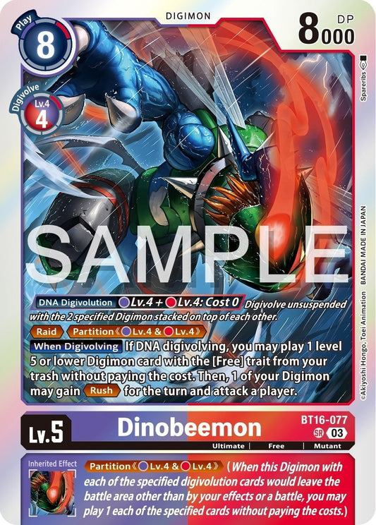 Image for Dinobeemon - Digimon Card Game