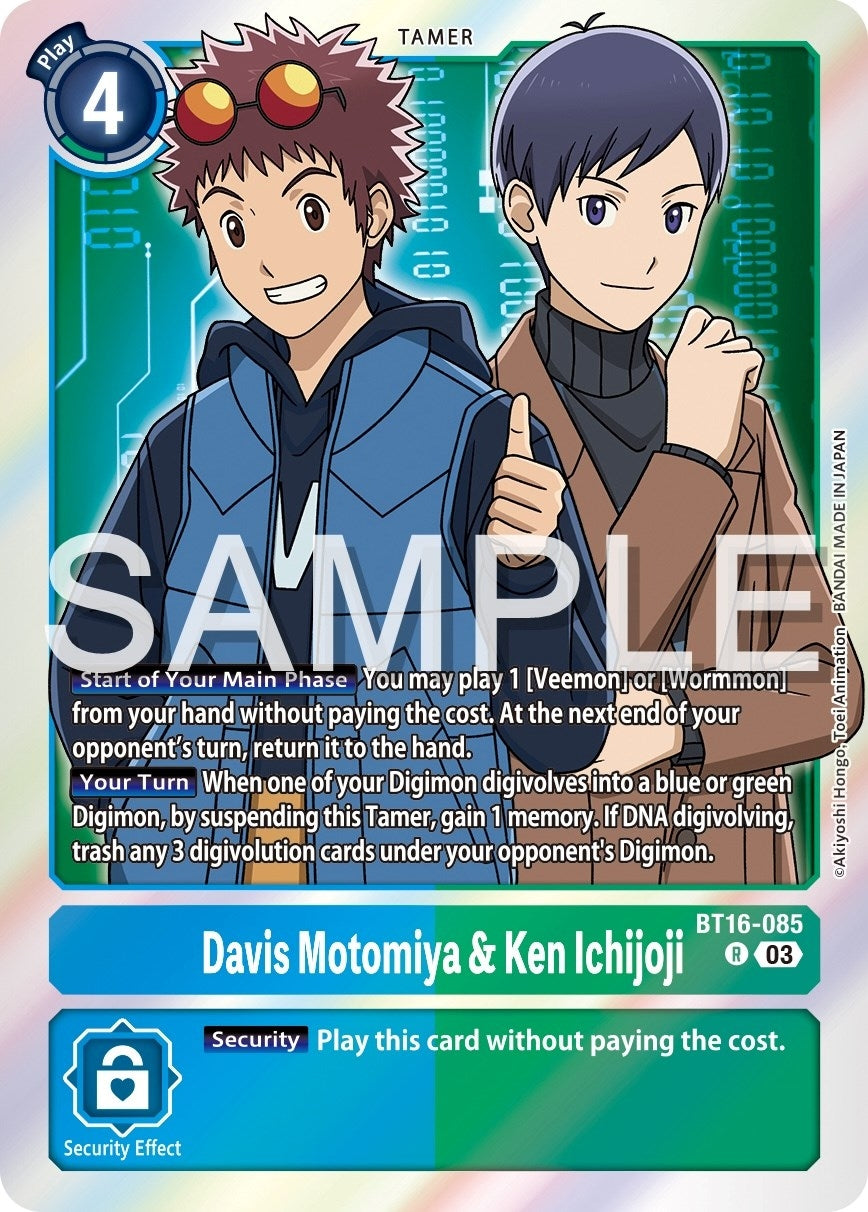 Image for Davis Motomiya & Ken Ichijoji - Digimon Card Game