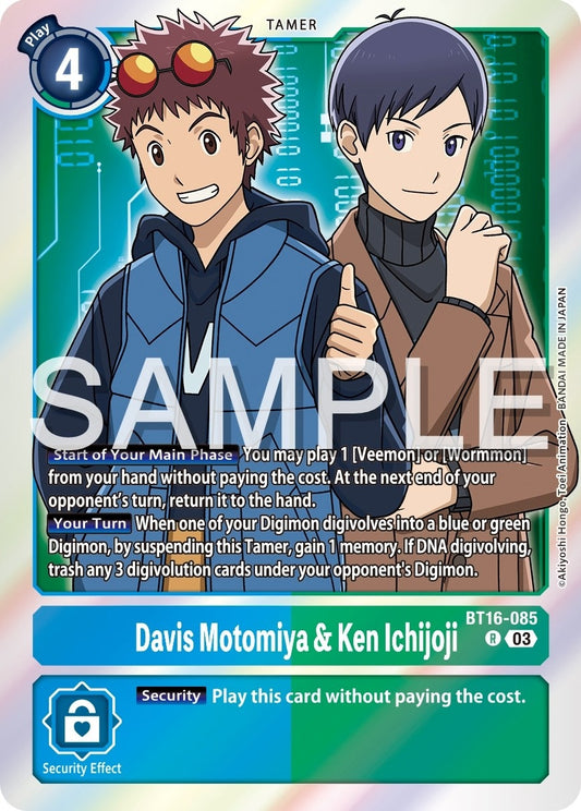 Image for Davis Motomiya & Ken Ichijoji - Digimon Card Game